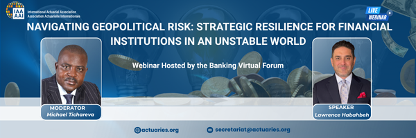 Photo for the Webinar: Navigating Geopolitical Risk - Strategic resilience for financial institutions in an unstable world event